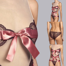 Load image into Gallery viewer, Andres Sarda Turquetta Chocolate Body Wrap freeshipping - Cocobella Lingerie
