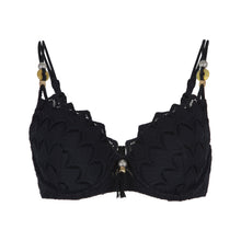 Load image into Gallery viewer, Lingadore Black Moulded Bikini Top freeshipping - Cocobella Lingerie
