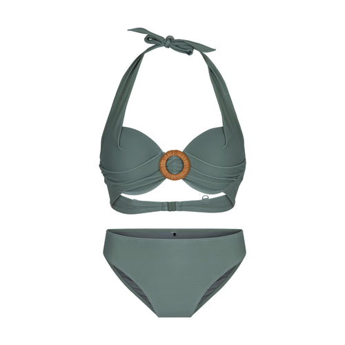 Lingadore Bikini (Two Piece Set) Sage freeshipping - Cocobella Lingerie