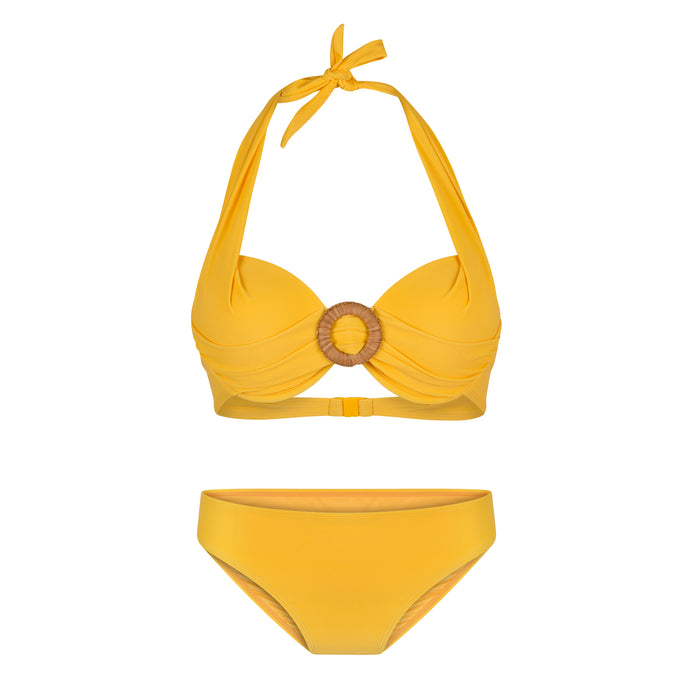 Lingadore Bikini (Two Piece Set) Canary Yellow freeshipping - Cocobella Lingerie