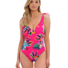 Load image into Gallery viewer, Halkidiki Orchid Underwired Swimsuit - Pink/Multi
