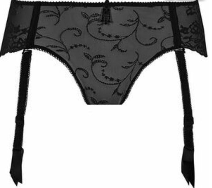 Empreinte Ginger Tanga with Removable Suspender freeshipping - Cocobella Lingerie