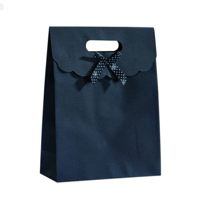 Black Gift Bags with Bow - 2 Pack freeshipping - Cocobella Lingerie
