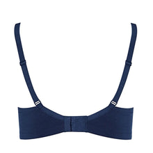 Load image into Gallery viewer, Royce Maisie Soft Cup Padded Bra Navy - Comfort/Care
