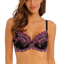 Load image into Gallery viewer, Wacoal Embrace Lace Underwired Bra - Black &amp; Berry
