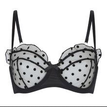 Load image into Gallery viewer, Lingadore Dotty Bra -Black
