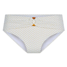 Load image into Gallery viewer, Lingadore Fishbone Bikini Short- Ivory Print
